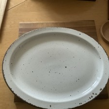 Vintage 1970s Midwinter StonehengeStoneware Oval Serving Platter