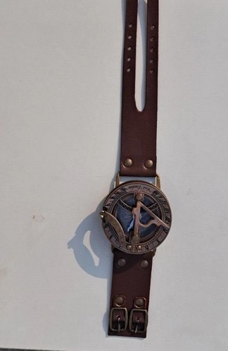 Antique brass steampunk wrist - brass,