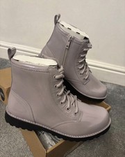 UGG Leather Patent Ankle Boots