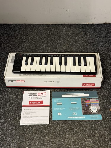 Nektar se25 usb midi - usb, keyboard