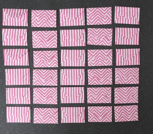 White pink striped - 30, white/
