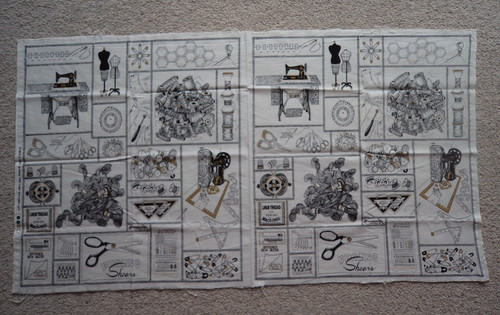 New fabric remnant vintage - remnant,