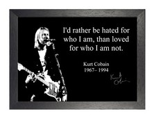 Kurt Cobain Inspiration Quote