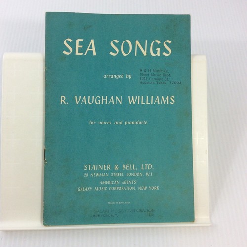 Sea songs vaughan wiliams - sea,