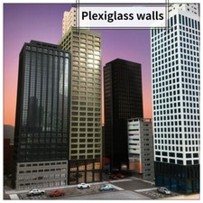 1:300 Diorama Buildings Model