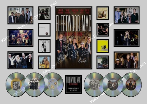 Fleetwood mac signed prints - fleetwood,