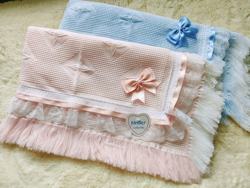 Kinder christening shawl - kinder,