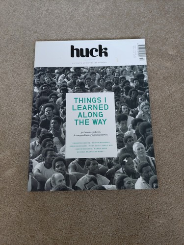 Huck magazine fiftieth - huck,