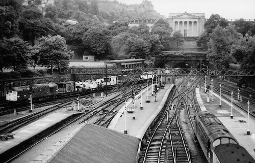 1973 edinburgh waverley - 1973, train
