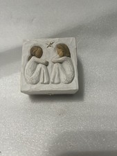 Willow Tree Friendship Trinket Box Forever True, Forever Friends Brand New Boxed