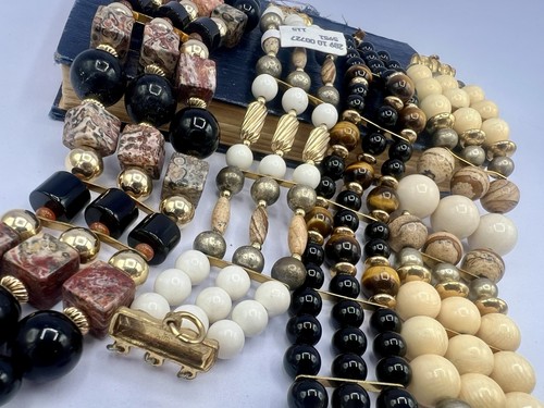 Imperfect gemstone bead - 4,