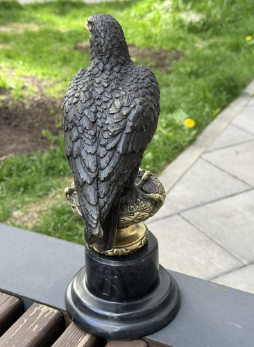 Bronze eagle statue sculpture - bronze,