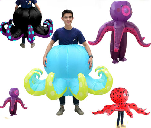 Octopus costume inflatable - octopus,