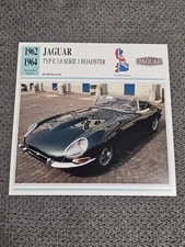 Jaguar Type E 3.8 Series 1