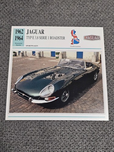 Jaguar type series 1 - type, 3.8