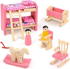 Wooden Dollhouse Furniture