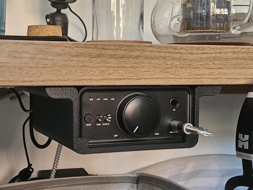 Fiio dac under desk holder - k7,