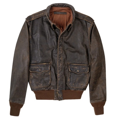 Battleworn leather flight - a-2,