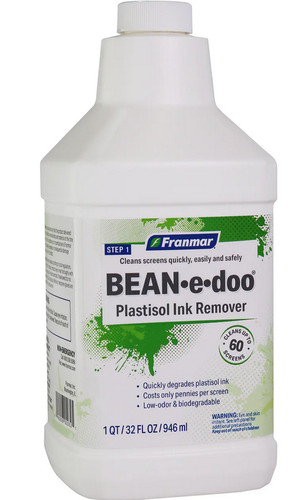 Screen printing ink remover - screen,