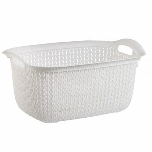 Large plastic laundry bin - laundry,