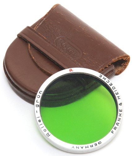 Vintage rollei filter green - filter,