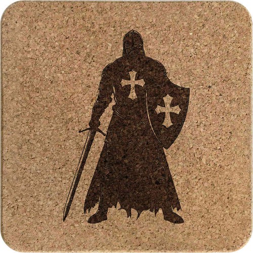 Medieval knight standing - 'medieval,