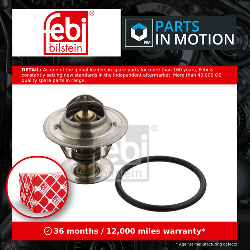 Coolant thermostat 18282 febi - thermostat,