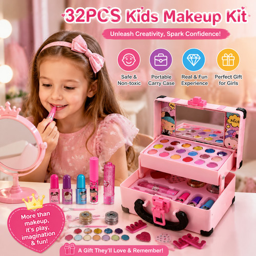 Kids girls 32pcs - 32pcs, kit