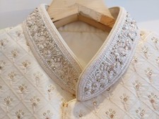 Men's Wedding Sherwani - Cream - Size 42 - Brand New with Tags, Unworn
