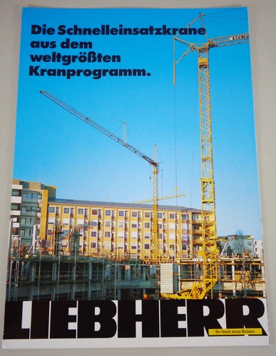 Brochure liebherr pioneering - brochure, "pioneering