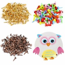 100 Pcs Paper Fasteners Brads