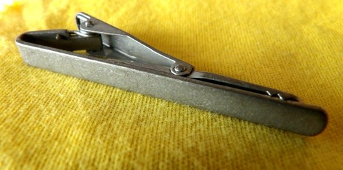 Tie clip bronze colour - clip,