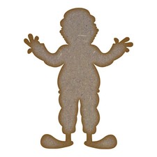 Clown MDF Laser Cut Craft