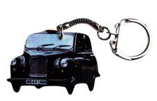 London Black Taxi Cab Keyring