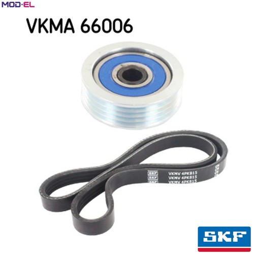 Vribbed belt set vkma - vribbed,