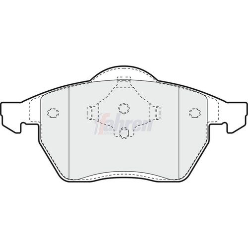 Brake pads set for golf - brake, vw