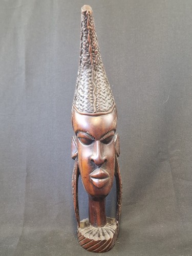 Hand carved wooden african - hand-carved,