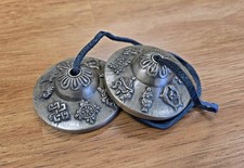 Cast bronze tingsha - cast, cymbals