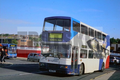 35mm slide stagecoach - stagecoach, volvo