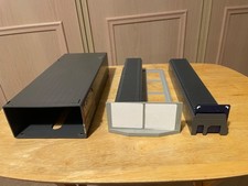 35mm slide storage boxes for photo slides. Sold in a pack of 2 boxes. 