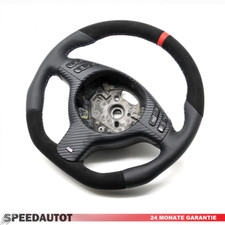 Flattened Leather Steering