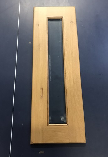 Oak glass kitchen doors - oak,