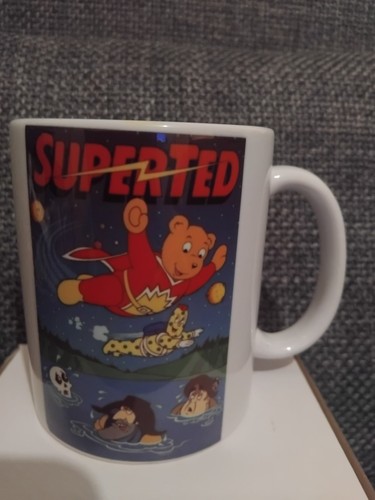 Superted retro mug new - retro,