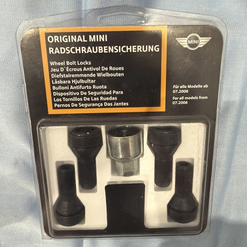 Bmw set wheel - locks, for