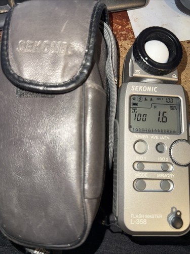 Sekonic flash master - sekonic, l-358