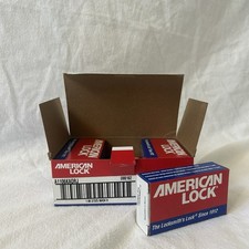 SET OF 6 AMERICAN LOCK