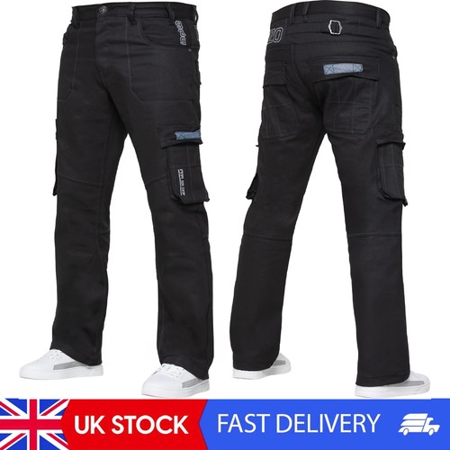 Mens cargo combat jeans casual - mens,