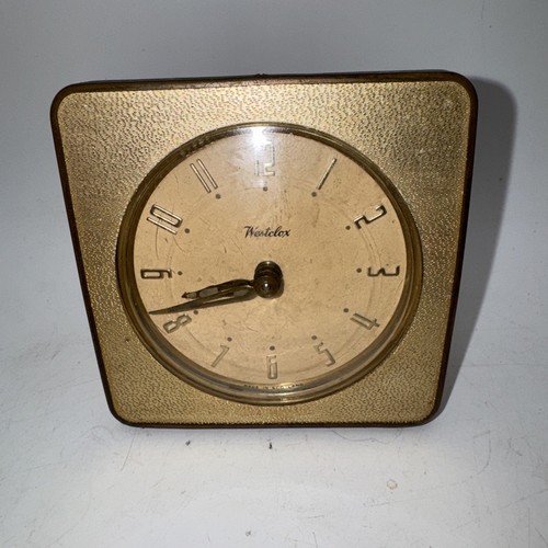 Westclox alarm clock vintage - alarm,