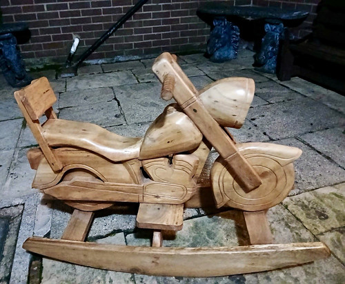 Handmade wooden rocking - wooden,
