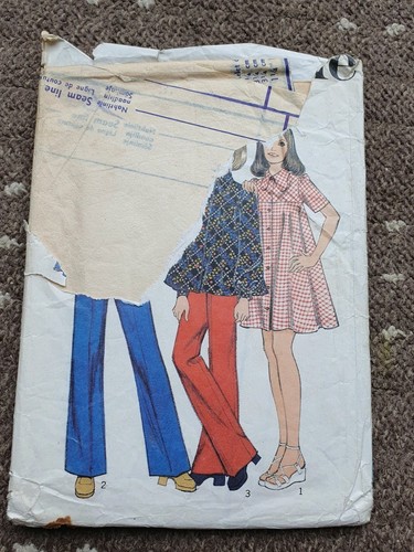 Vintage 1970 sewing - vintage, pattern